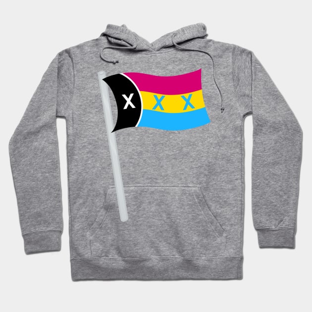 L'Manberg Pride - Pansexual Hoodie by WhiteRabbitWeirdo